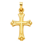 14K Yellow Gold Cross Charm14K Yellow Gold Cross Charm
Chain Sold Separately 14K Yellow Gold Cross Charm
 
Material Type–14k Gold 14K Yellow Gold Cross Charm
 
Approximate Dimensions 14K YelloAll CharmsAlexanderAlexander Gold & Diamonds14K Yellow Gold Cross Charm