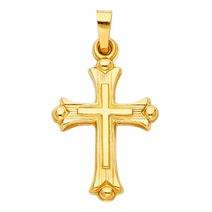 14K Yellow Gold Cross Charm14K Yellow Gold Cross Charm
Chain Sold Separately 14K Yellow Gold Cross Charm
 
Material Type–14k Gold 14K Yellow Gold Cross Charm
 
Approximate Dimensions 14K YelloAll CharmsAlexanderAlexander Gold & Diamonds14K Yellow Gold Cross Charm