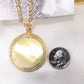 10K Yellow Gold Diamond Personalized Picture Charm