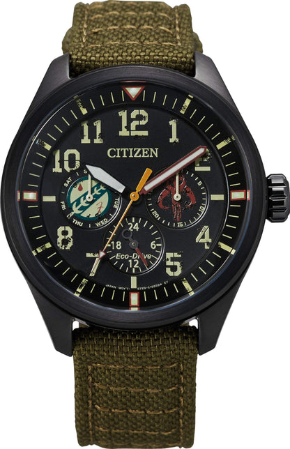 Citizen Men's Boba Fett Eco-Drive Black Dial Watch  - BU2058-00W