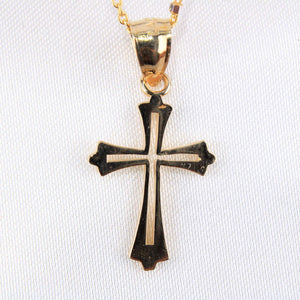 14K Yellow Gold Cross Charm14K Yellow Gold Cross Charm
Chain Sold Separately 14K Yellow Gold Cross Charm
 
Material Type–14k Gold 14K Yellow Gold Cross Charm
 
Approximate Dimensions 14K YelloAll CharmsAlexanderAlexander Gold & Diamonds14K Yellow Gold Cross Charm