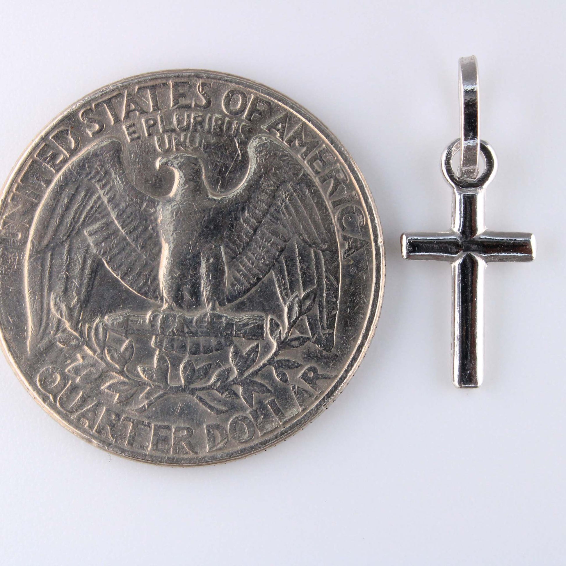 Crucifix Pendants14K White Gold Cross Charm (including 14k white silver cross charm approximate dimensionsheight Crucifix Pendants
 
Material Type–14k Gold (including 14k white silveAll CharmsAlexanderAlexander Gold & DiamondsCrucifix Pendants