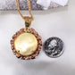 10K Yellow Gold Diamond Personalized Picture Charm