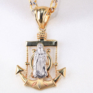 14K Two-Tone Gold Virgin Mary Anchor Cross Charm14K Two-Tone Gold Virgin Mary Anchor Cross Charm
Chain Sold Separately -Tone Gold Virgin Mary Anchor Cross Charm
 
Material Type–14k Gold -Tone Gold Virgin Mary AnchAll CharmsAlexanderAlexander Gold & Diamonds-Tone Gold Virgin Mary Anchor Cross Charm