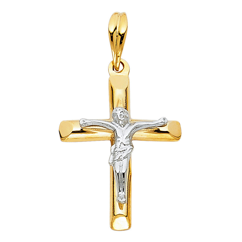Crucifix Pendants14K Two-Tone Gold Crucifix Charm Crucifix Pendants
Chain Sold Separately -Tone Gold Crucifix Charm Crucifix Pendants
 
Material Type–14k Gold -Tone Gold Crucifix ChaAll CharmsAlexanderAlexander Gold & DiamondsCrucifix Pendants