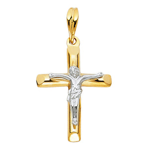Crucifix Pendants14K Two-Tone Gold Crucifix Charm Crucifix Pendants
Chain Sold Separately -Tone Gold Crucifix Charm Crucifix Pendants
 
Material Type–14k Gold -Tone Gold Crucifix ChaAll CharmsAlexanderAlexander Gold & DiamondsCrucifix Pendants