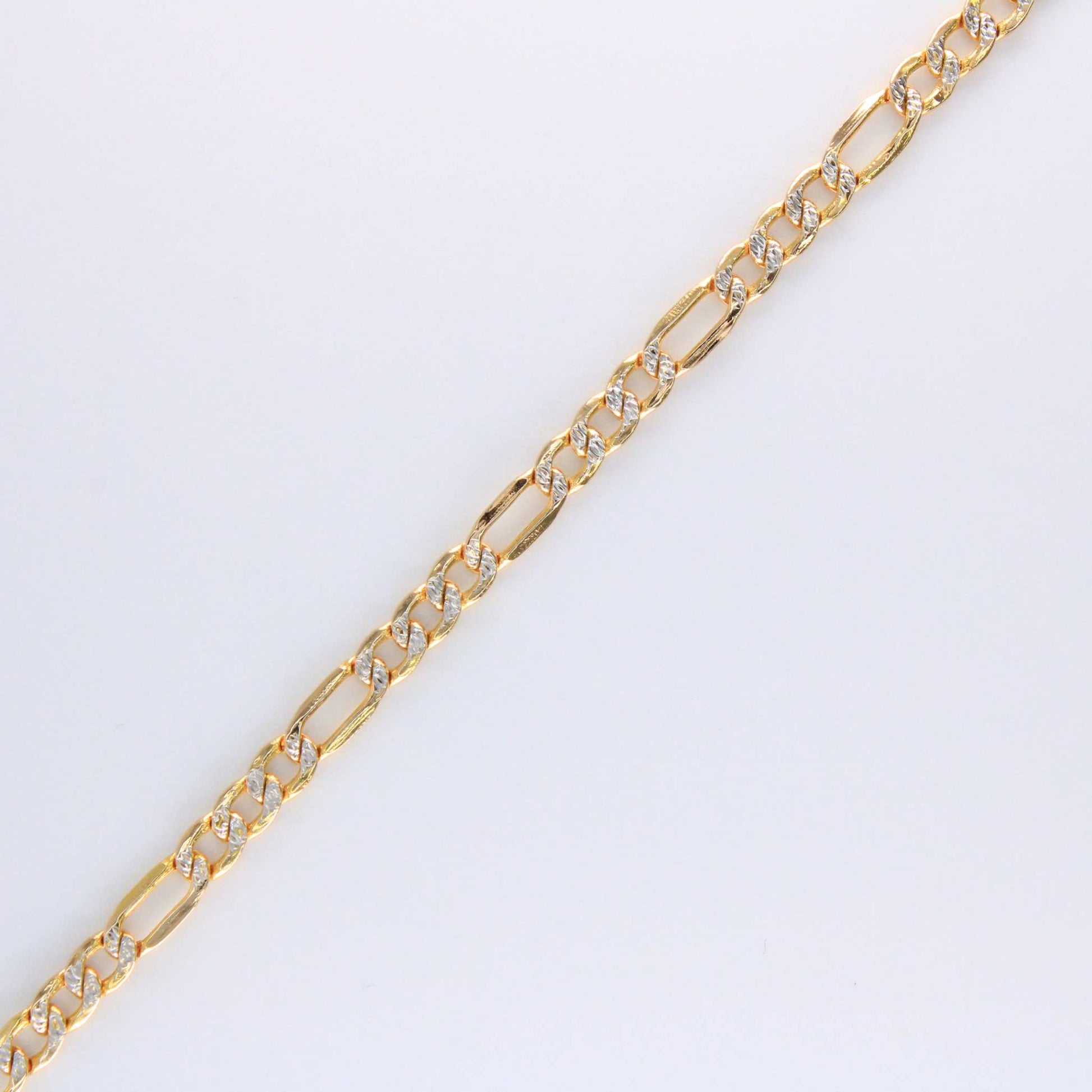 14k gold figaro wp hollow bracelet 314K Two-Tone Gold Figaro WP Hollow Bracelet 3.3mm 14k gold figaro wp hollow bracelet 3
 
Clasp Type–Lobster Claw 14k gold figaro wp hollow bracelet 3Material Type–14All BraceletsAlexanderAlexander Gold & Diamonds14k gold figaro wp hollow bracelet 3