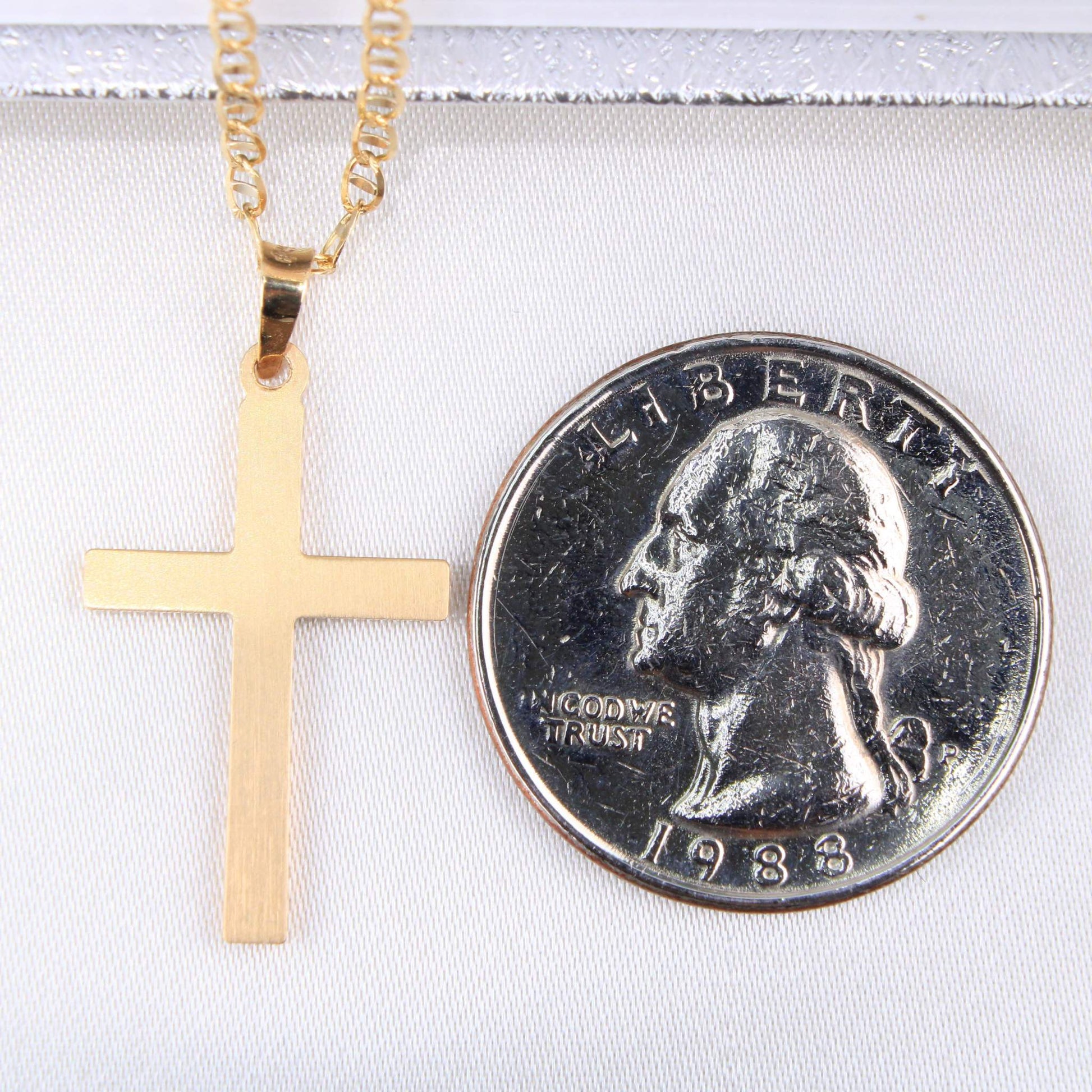 14k 2-tone gold cross 14k14K Two-Tone Gold Cross Charm 14k 2-tone gold cross 14k
Chain Sold Separately 14K 2-Tone Gold Cross  14k 2-tone gold cross 14k
14K 2-Tone Gold Cross  14k 2-tone goldAll CharmsAlexanderAlexander Gold & Diamonds14k 2-tone gold cross 14k