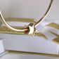 14K Yellow Gold Star Slider Charm