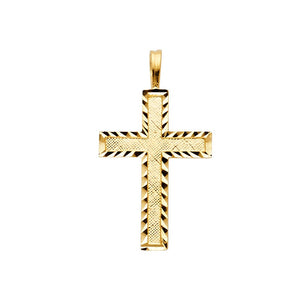 14K Yellow Gold Cross Charm14K Yellow Gold Cross Charm
Chain Sold Separately 14K Yellow Gold Cross Charm
 
Material Type–14k Gold 14K Yellow Gold Cross Charm
Approximate Dimensions 14K Yellow All CharmsAlexanderAlexander Gold & Diamonds14K Yellow Gold Cross Charm