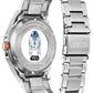 Citizen R2-D2 Silver-Tone Dial Stainless Steel Bracelet Watch- FE7050-50W