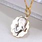 14K Yellow Gold First Communion Charm