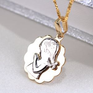 14K Yellow Gold First Communion Charm