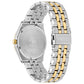  Rear view of the Citizen Corso BM7334-58L, highlighting the stainless steel case back and bracelet clasp.