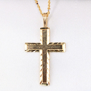 14K Yellow Gold Cross Charm14K Yellow Gold Cross Charm
Chain Sold Separately 14K Yellow Gold Cross Charm
 
Material Type–14k Gold 14K Yellow Gold Cross Charm
Approximate Dimensions 14K Yellow All CharmsAlexanderAlexander Gold & Diamonds14K Yellow Gold Cross Charm