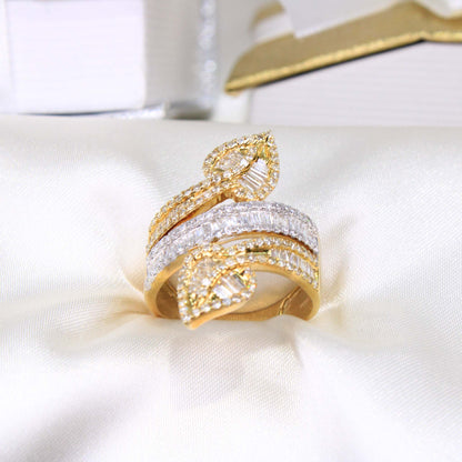 10K Yellow Gold Diamond Ring