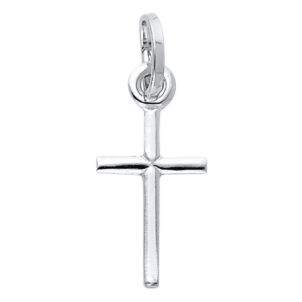 14K White Gold Cross Charm14K White Gold Cross Charm 
 
Material Type–14k Gold 14K White Gold Cross Charm
 
Approximate Dimensions 14K White Gold Cross Charm
Height: 24mm (Including Bail) 14KAll CharmsAlexanderAlexander Gold & Diamonds14K White Gold Cross Charm