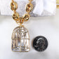 10K Yellow Gold Diamond Pharaoh Egyptian King Charm