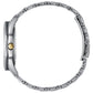 Side profile of the Citizen BM7494-51L, highlighting the unique octagonal bezel and polished stainless steel case.