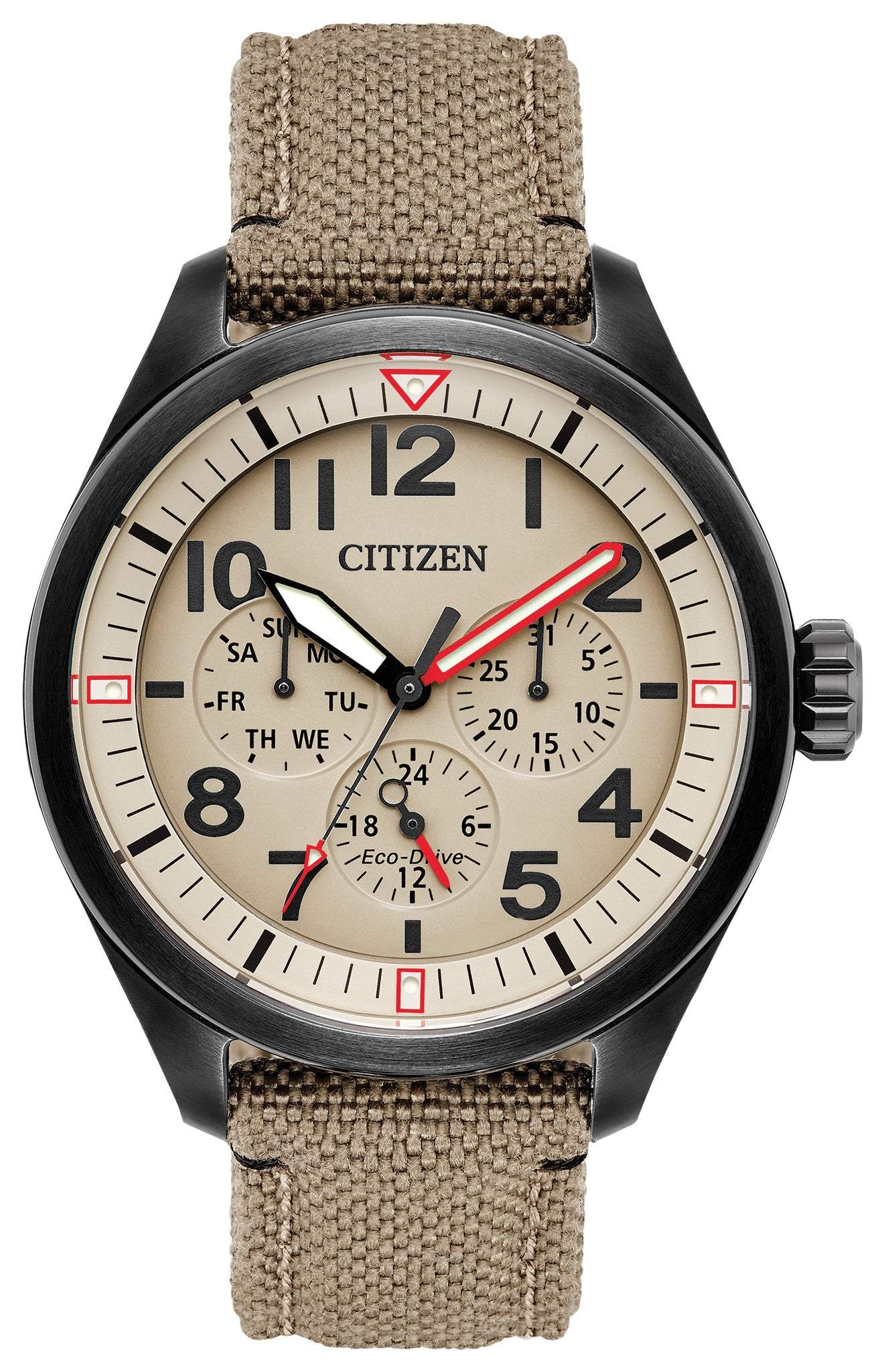 Citizen Men's Garrison Eco-Drive Tan Dial Watch - BU2055-08X