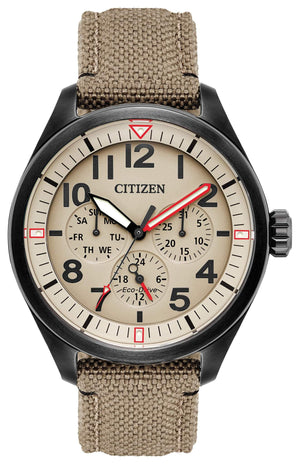 Citizen Men's Garrison Eco-Drive Tan Dial Watch - BU2055-08X