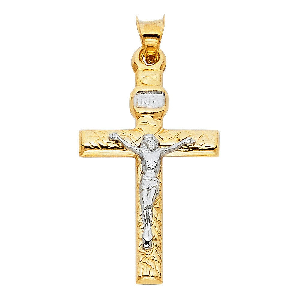 Cross Charms14K Two-Tone Gold Crucifix Charm Cross Charms
Chain Sold Separately -tone gold crucifix charm Cross Charms
 
Material Type–14k Gold -tone gold crucifix charm Cross CAll CharmsAlexanderAlexander Gold & DiamondsCross Charms
