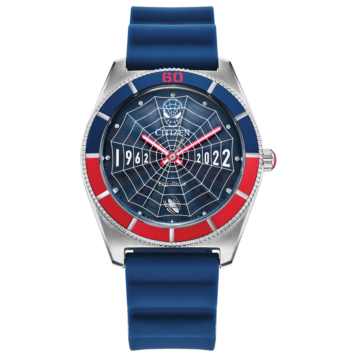 Citizen Spider-Man 60th Anniversary Eco-Drive Watch AW2050-49W