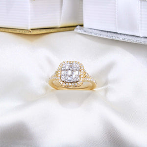 10K Yellow Gold Diamond Ring