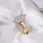 10K Yellow Gold Diamond Ring