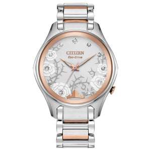 Citizen Eco-Drive Aurora Diamond Two-Tone Watch EM0594-53W