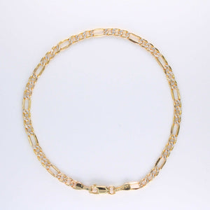 14k gold figaro wp hollow bracelet 314K Two-Tone Gold Figaro WP Hollow Bracelet 3.3mm 14k gold figaro wp hollow bracelet 3
 
Clasp Type–Lobster Claw 14k gold figaro wp hollow bracelet 3Material Type–14All BraceletsAlexanderAlexander Gold & Diamonds14k gold figaro wp hollow bracelet 3