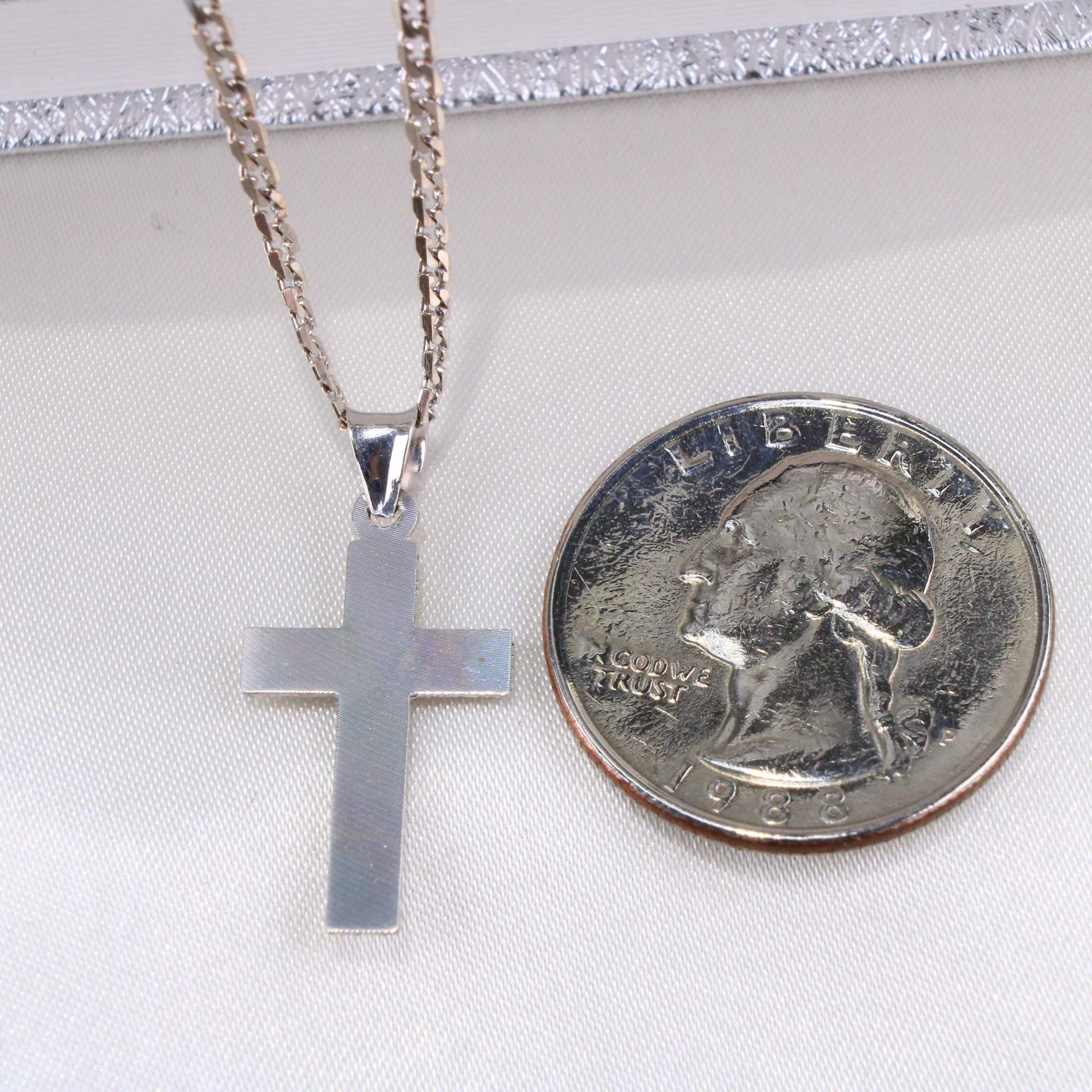 14K White Gold Crucifix Charm14K White Gold Crucifix Charm
Chain Sold Separately 14K White Gold Crucifix Charm
 
14K White Gold Crucifix Charm
Material Type–14k Gold 14K White Gold Crucifix CharAll CharmsAlexanderAlexander Gold & Diamonds14K White Gold Crucifix Charm