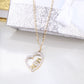 10K Yellow Gold Diamond Mom Charm
